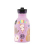 24Bottles Kids Bottle Paslanmaz &Ccedil;elik &Ccedil;ocuk Su Matarası (250 ml) // Meow Friends