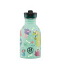 24Bottles Kids Bottle Paslanmaz &Ccedil;elik &Ccedil;ocuk Su Matarası (250 ml) // Spooky Friends