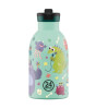 24Bottles Kids Insulated Bottle Pipetli Paslanmaz &Ccedil;elik &Ccedil;ocuk Termosu (330 ml) // Spooky Friends