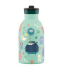 24Bottles Kids Insulated Bottle Pipetli Paslanmaz &Ccedil;elik &Ccedil;ocuk Termosu (330 ml) // Spooky Friends