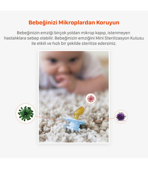 59S Ultraviyole S6 Mini Sterilizasyon Kutusu