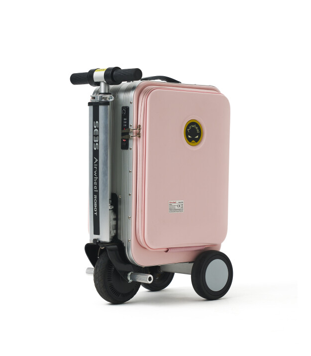 Airwheel SE3S Elektrikli Binilebilir Scooter Valiz // Pembe