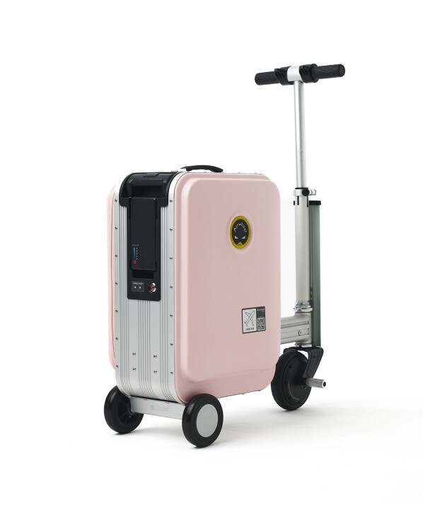 Airwheel SE3SL Elektrikli Binilebilir Scooter Valiz // Pembe