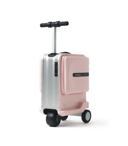 Airwheel SE3 MiniT Elektrikli Binilebilir Scooter Valiz // Pembe