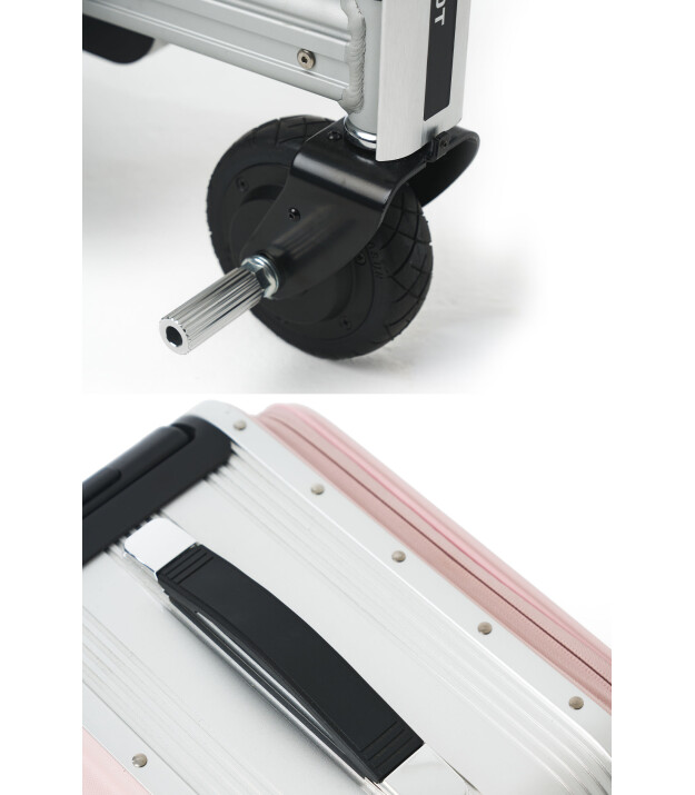 Airwheel SE3S Elektrikli Binilebilir Scooter Valiz // Pembe
