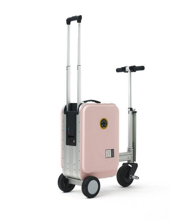 Airwheel SE3S Elektrikli Binilebilir Scooter Valiz // Pembe