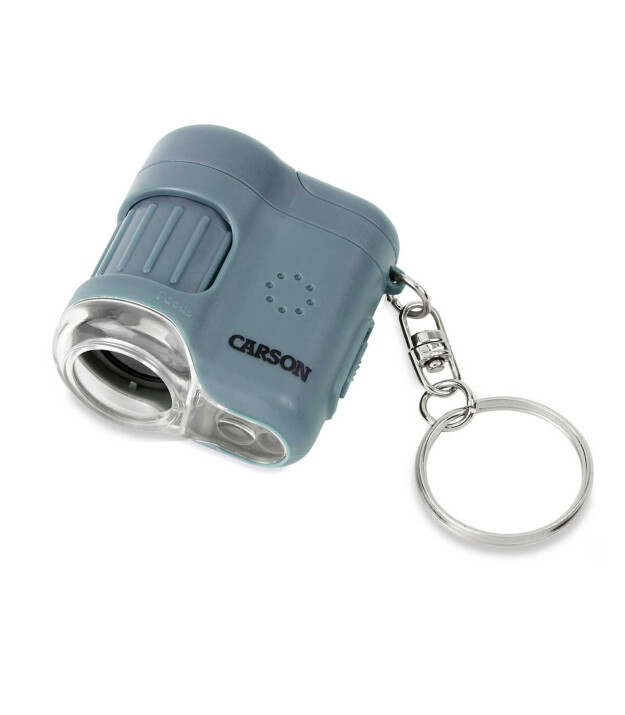 Carson Micromini Led & UV Işıklı Cep Mikroskobu (20X) // Blue