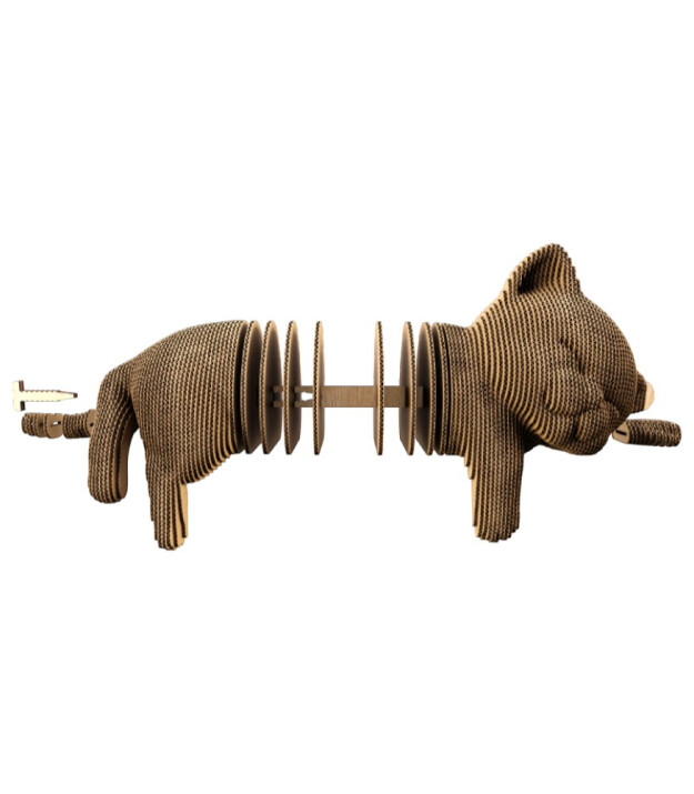 Cartonic 3D Karton Puzzle // Kittens Trio