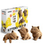 Cartonic 3D Karton Puzzle // Kittens Trio