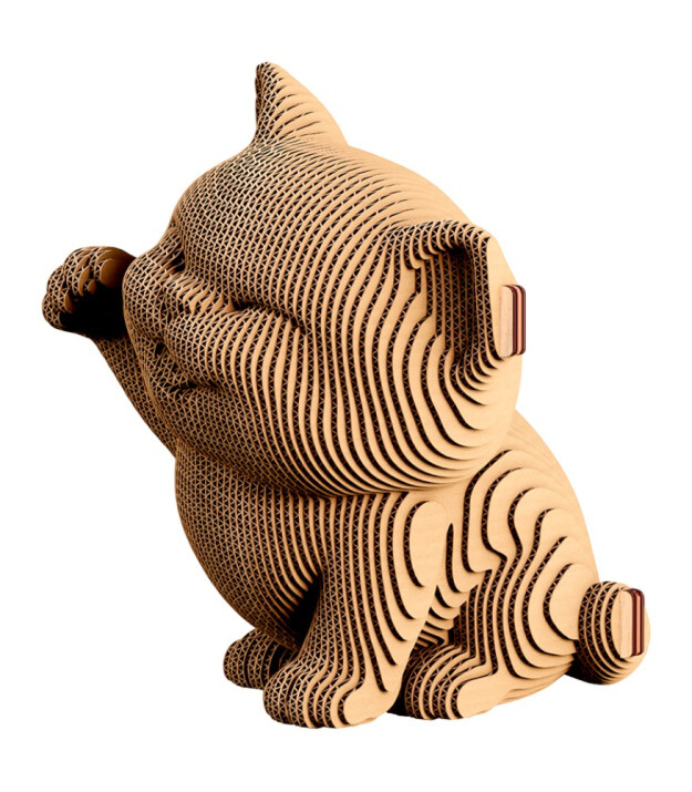 Cartonic 3D Karton Puzzle // Kittens Trio