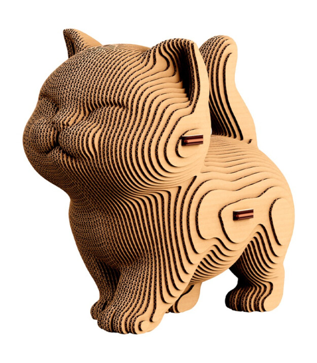 Cartonic 3D Karton Puzzle // Kittens Trio