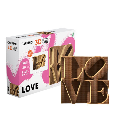 Cartonic 3D Karton Puzzle // Love