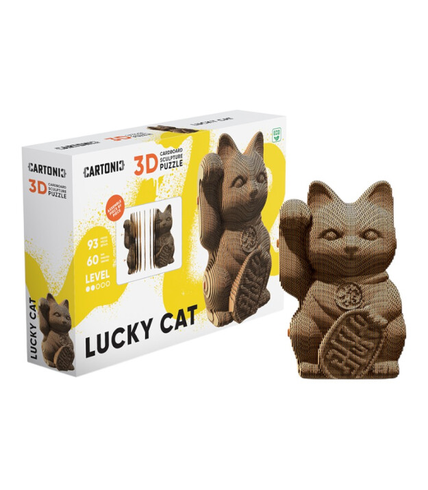 Cartonic 3D Karton Puzzle // Lucky Cat