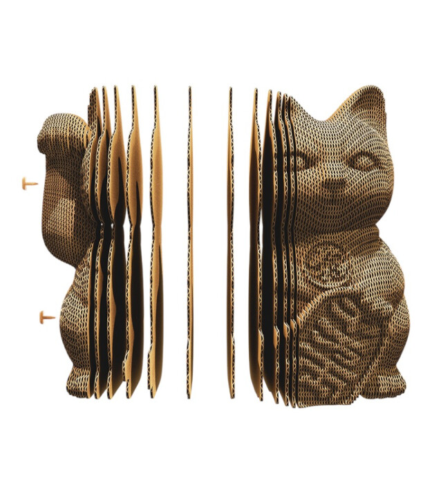 Cartonic 3D Karton Puzzle // Lucky Cat