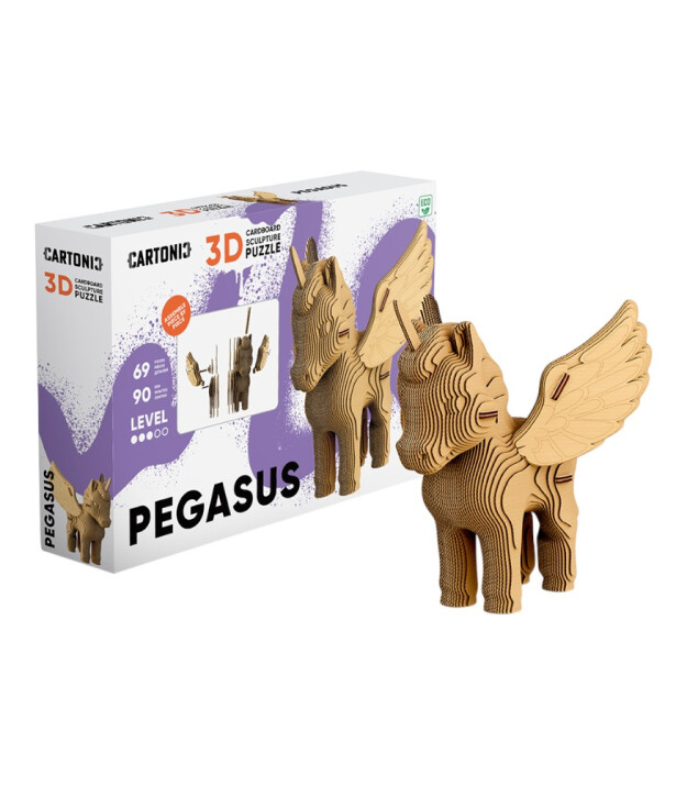 Cartonic 3D Karton Puzzle // Pegasus
