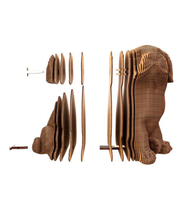 Cartonic 3D Karton Puzzle // Puppies Trio
