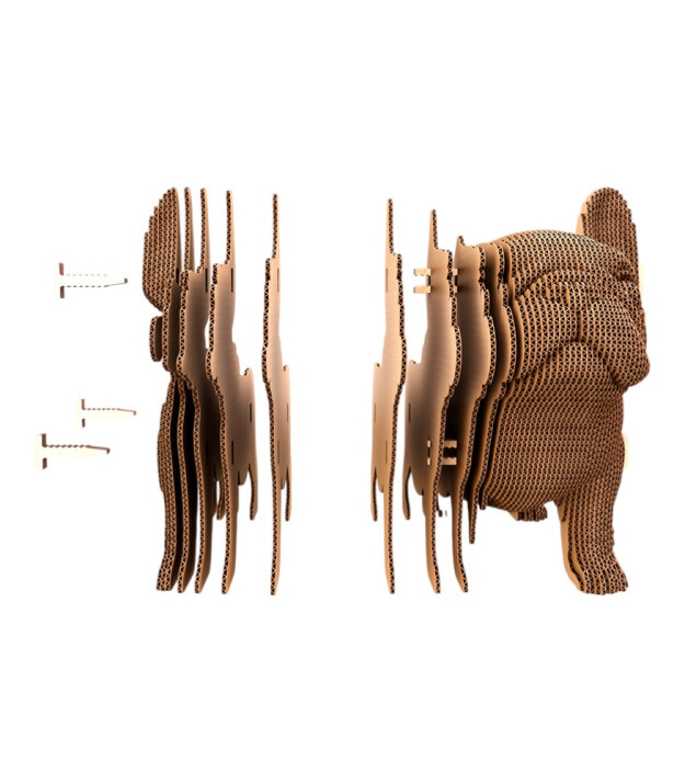 Cartonic 3D Karton Puzzle // Puppies Trio