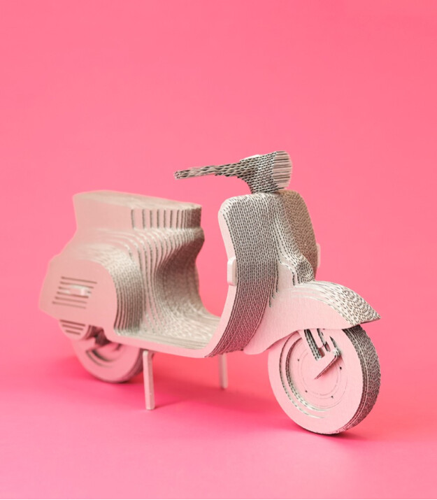 Cartonic 3D Karton Puzzle // Scooter
