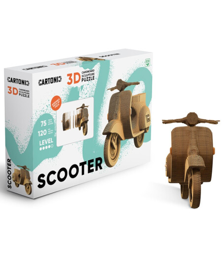Cartonic 3D Karton Puzzle // Scooter