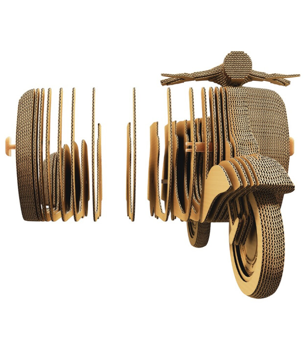 Cartonic 3D Karton Puzzle // Scooter