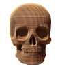 Cartonic 3D Karton Puzzle // Skull