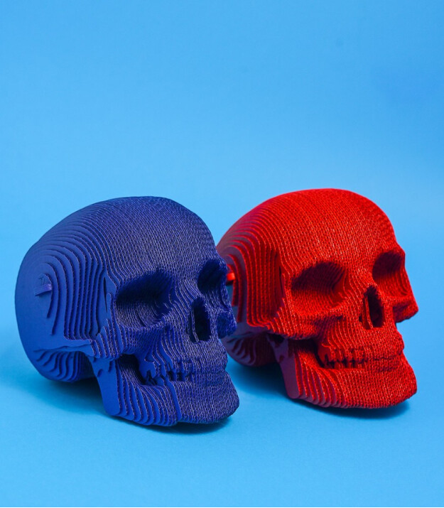Cartonic 3D Karton Puzzle // Skull