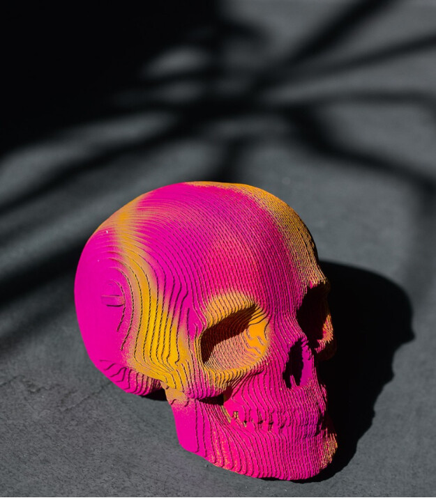Cartonic 3D Karton Puzzle // Skull