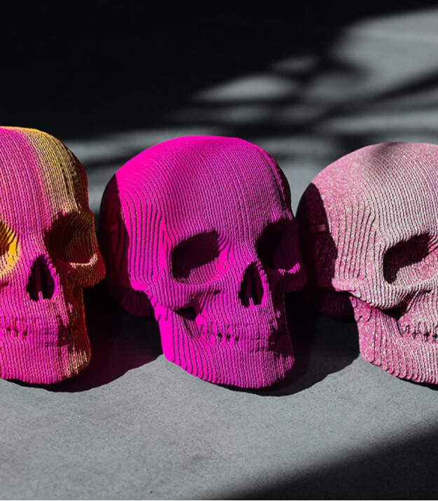 Cartonic 3D Karton Puzzle // Skull