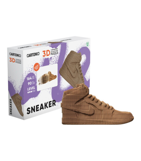 Cartonic 3D Karton Puzzle // Sneaker