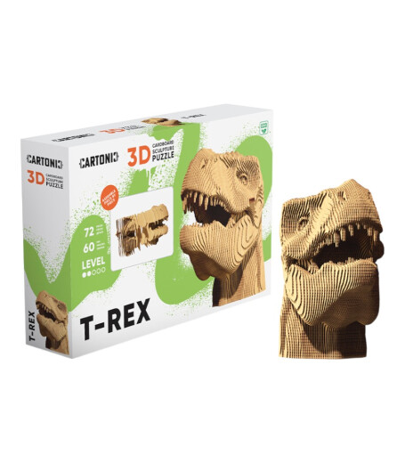 Cartonic 3D Karton Puzzle // T-Rex