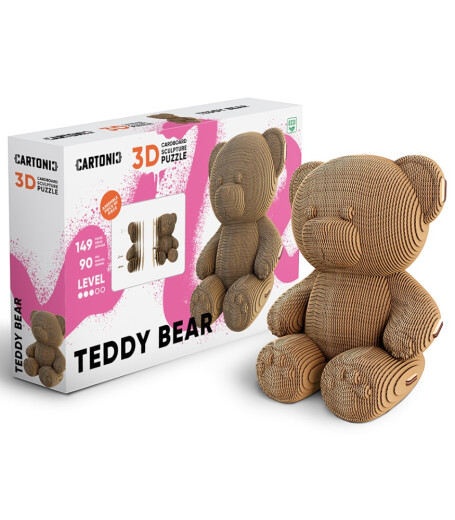 Cartonic 3D Karton Puzzle // Teddy Bear