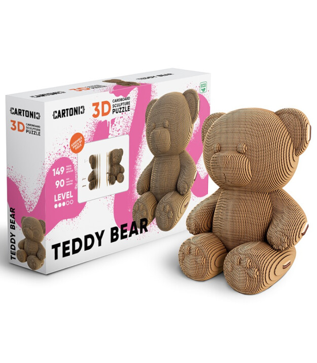Cartonic 3D Karton Puzzle // Teddy Bear