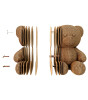 Cartonic 3D Karton Puzzle // Teddy Bear