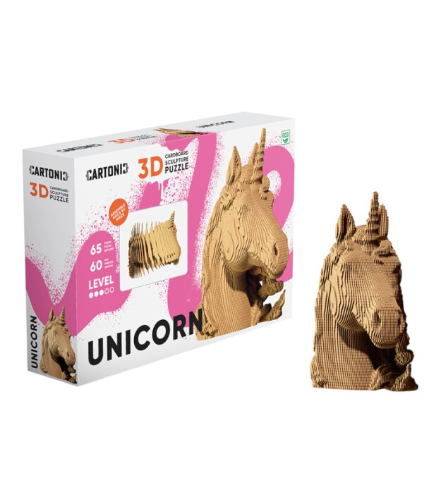 Cartonic 3D Karton Puzzle // Unicorn