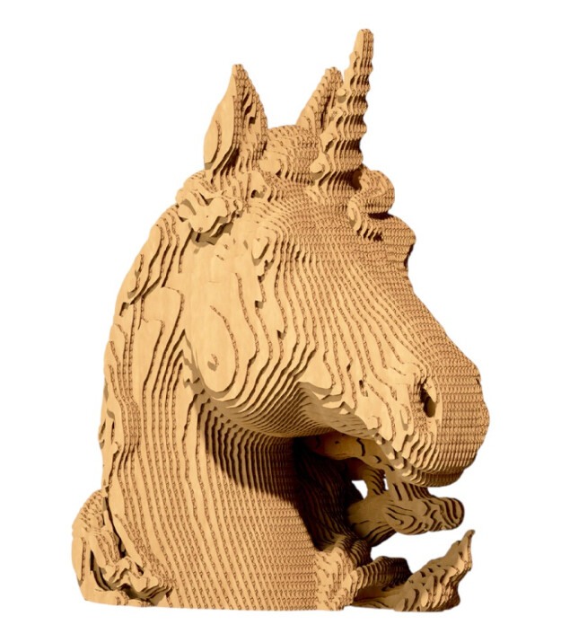 Cartonic 3D Karton Puzzle // Unicorn