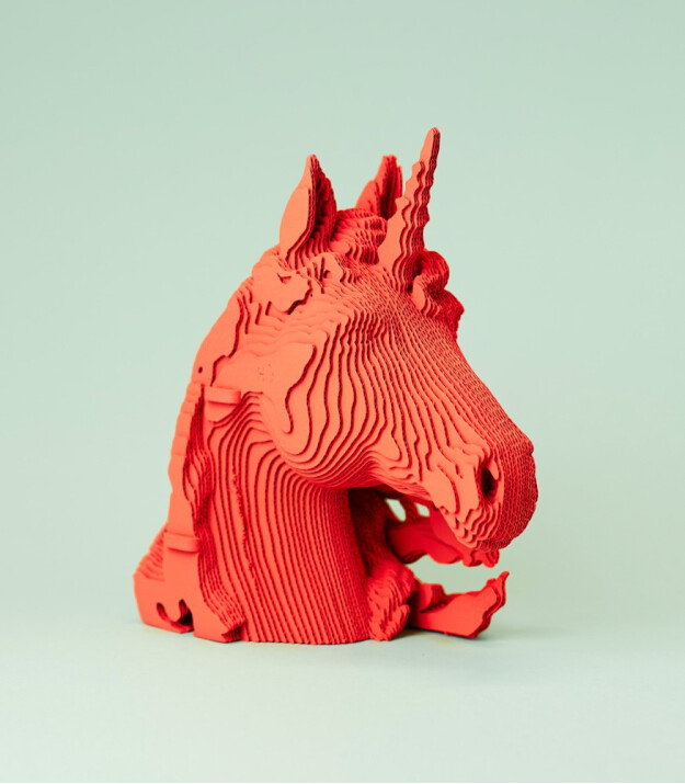 Cartonic 3D Karton Puzzle // Unicorn