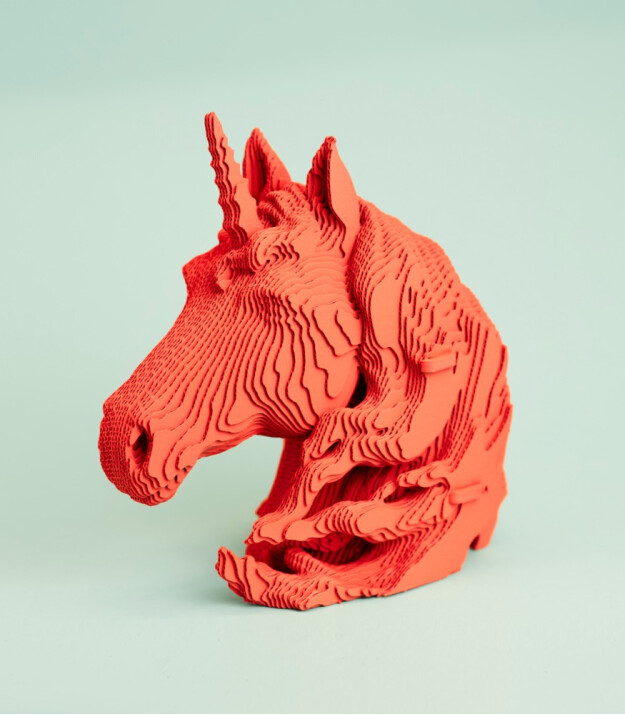 Cartonic 3D Karton Puzzle // Unicorn