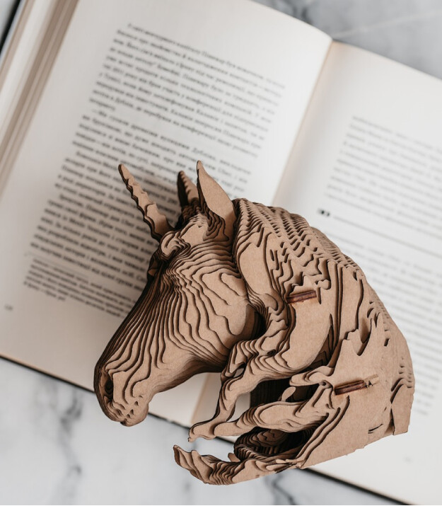 Cartonic 3D Karton Puzzle // Unicorn