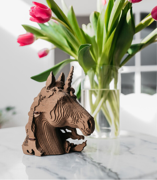 Cartonic 3D Karton Puzzle // Unicorn