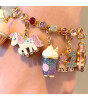 CHARM IT! Gold Unicorn Smoothie Charm