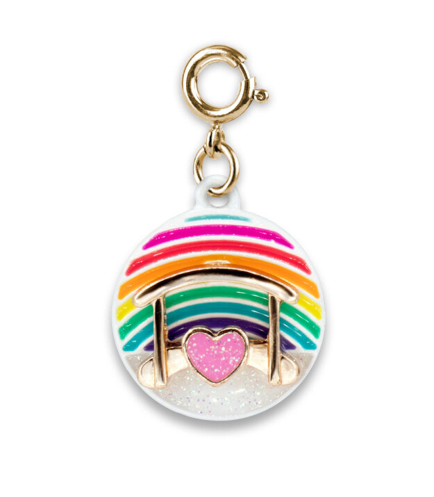 CHARM IT! Gold Rainbow Bridge Charm