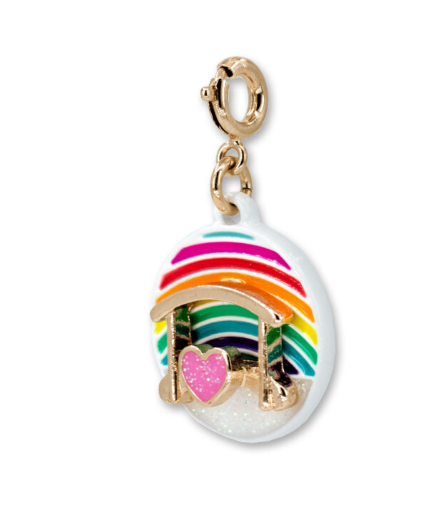 CHARM IT! Gold Rainbow Bridge Charm