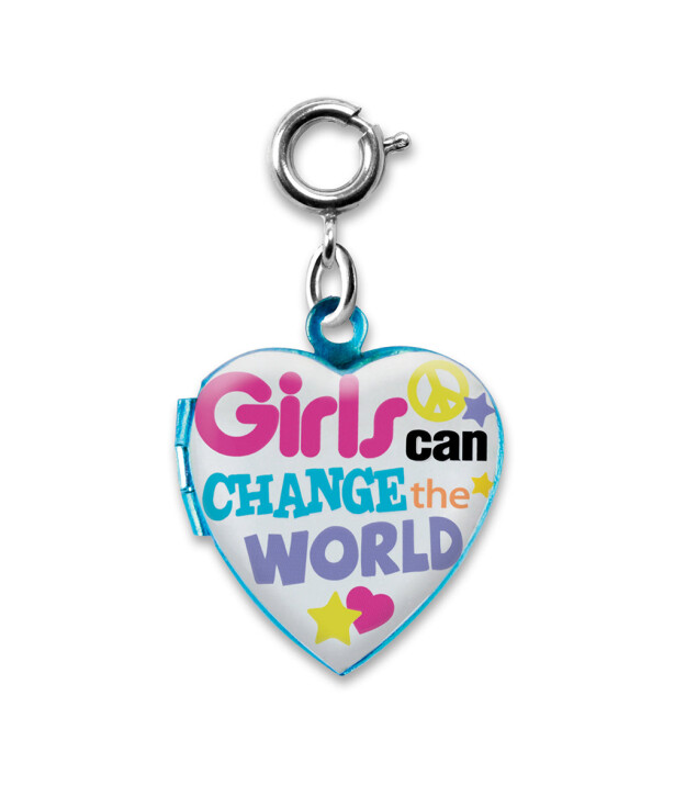 CHARM IT! Girls Can Change the World Locket Charm