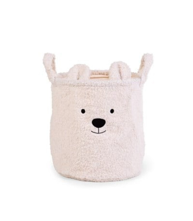 ChildHome Saklama Kutusu Teddy White 30X30X30