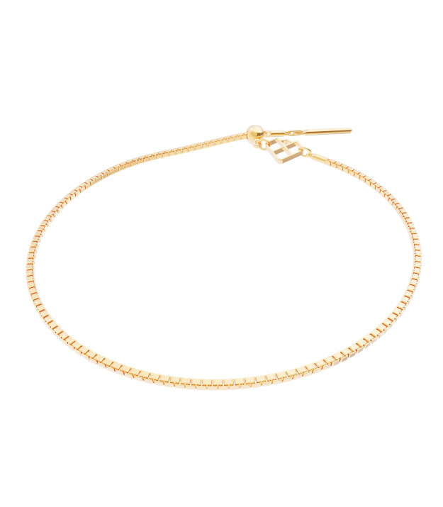 Chocli Altın Kaplama Charm Chain (18 Ayar)