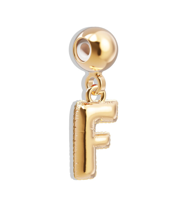 Chocli Altın Kaplama Kolye & Bileklik Charm (18 Ayar) // F