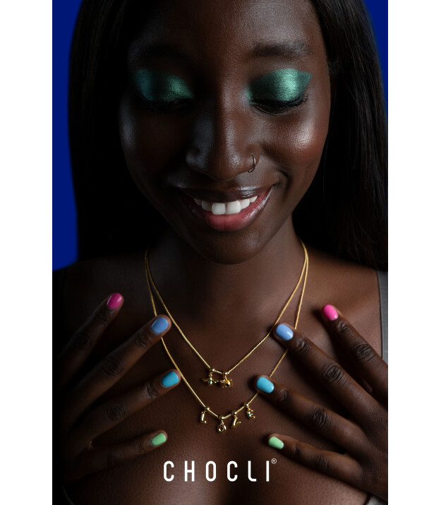 Chocli Altın Kaplama Kolye & Bileklik Charm (18 Ayar) // M