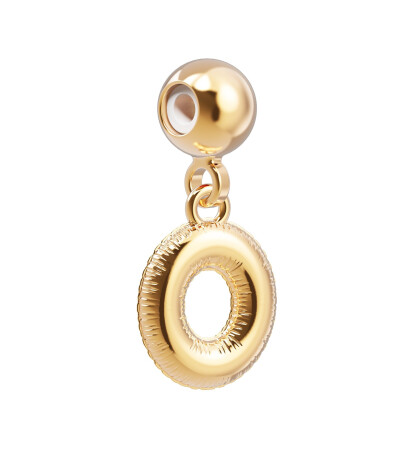 Chocli Altın Kaplama Kolye & Bileklik Charm (18 Ayar) // O