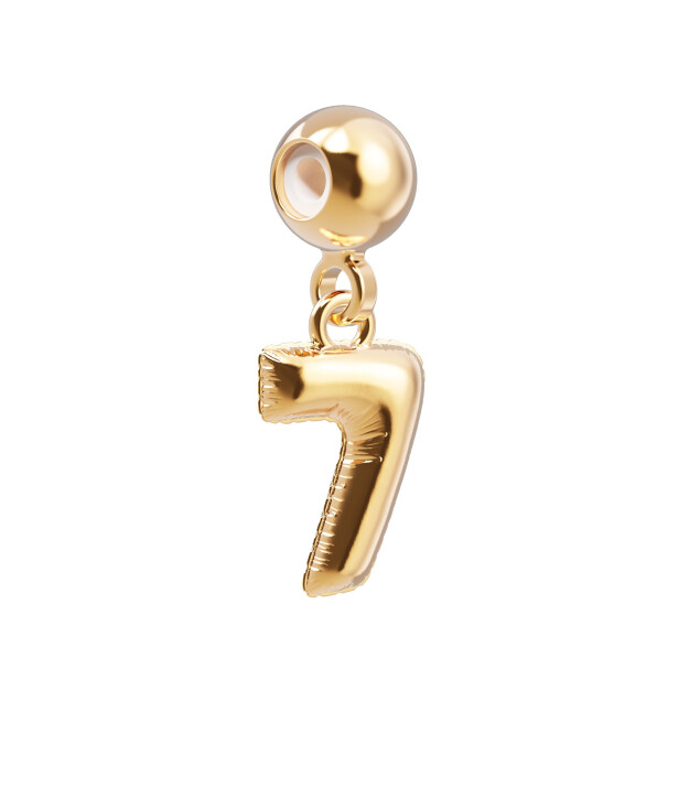 Chocli Altın Kaplama Kolye & Bileklik Charm (18 Ayar) // 7