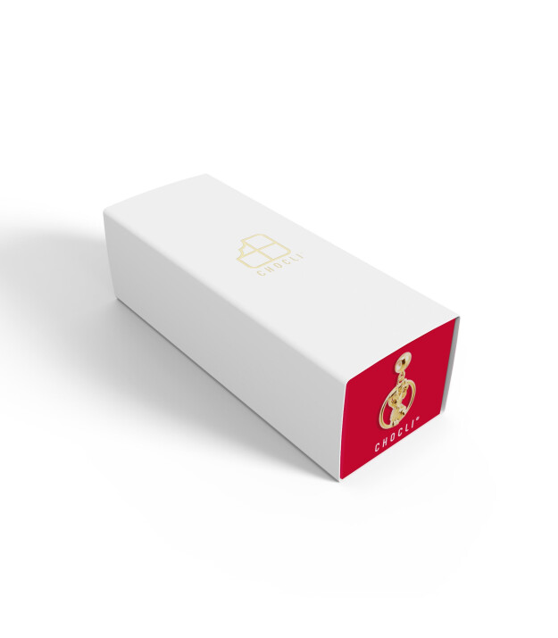 Chocli Altın Kaplama Kolye & Bileklik Charm (18 Ayar) // Kova